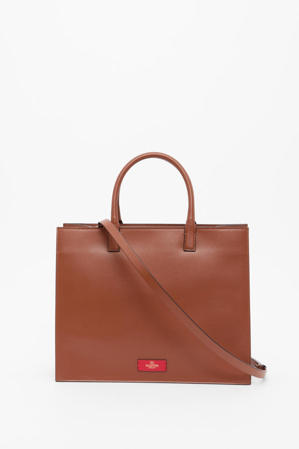 BORSA SHOPPING VLOGO WALK IN VITELLO