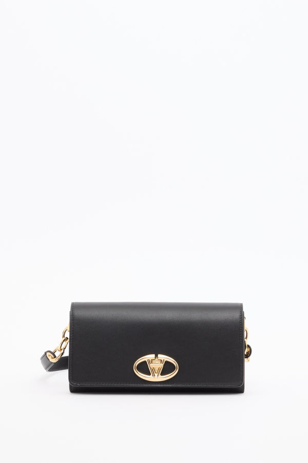 PORTAFOGLIO CON TRACOLLA VLOGO THE BOLD EDITION IN NAPPA