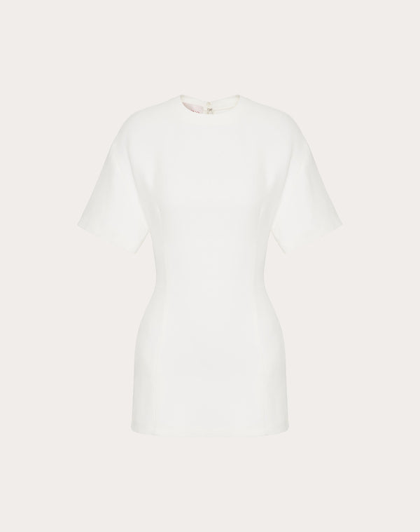 Abito Corto In Structured Couture 