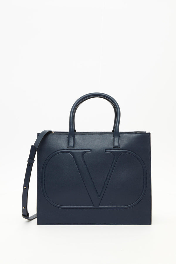 BORSA SHOPPING VLOGO WALK IN VITELLO