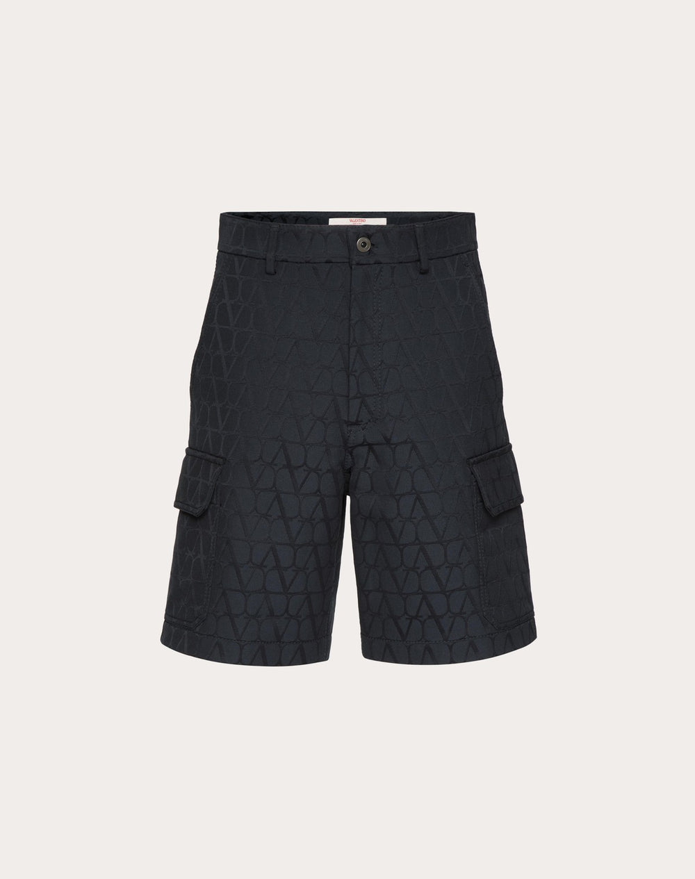 Bermuda In Cotone Con Motivo Toile Iconographe