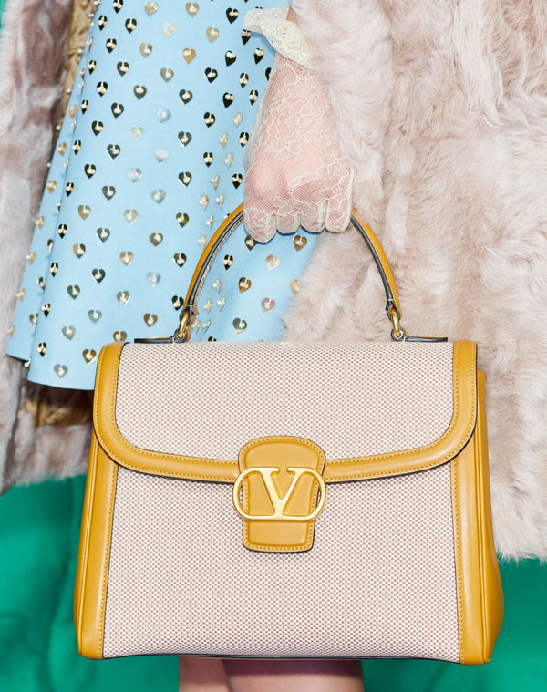 Borsa A Mano Valentino Garavani 9To5 In Canvas