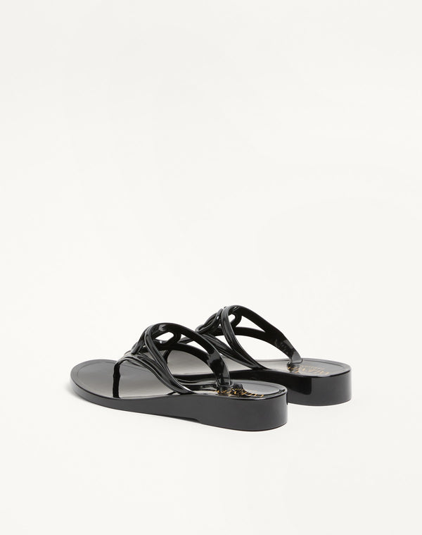 Sandalo Infradito Vlogo Signature In Gomma