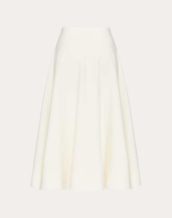 Gonna Midi In Crepe Couture 