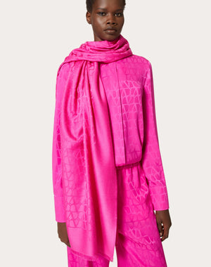 Stola Toile Iconographe In Seta E Lana 