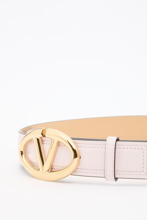 Cintura Vlogo The Bold Edition In Vitello Lucido 30 Mm