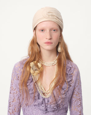 Abito Corto In Heavy Lace