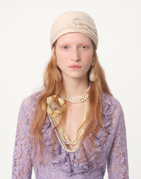 Abito Corto In Heavy Lace