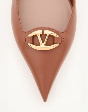 BALLERINA SLINGBACK VLOGO THE BOLD EDITION IN VITELLO 20MM