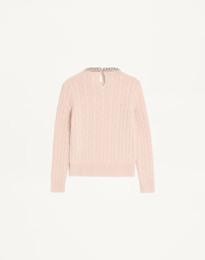 Maglia in Lana ricamata