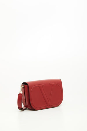 Borsa A Tracolla Vlogo Walk In Vitello