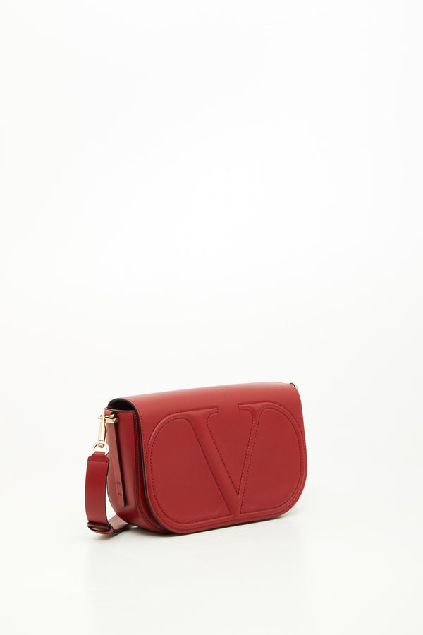 Borsa A Tracolla Vlogo Walk In Vitello