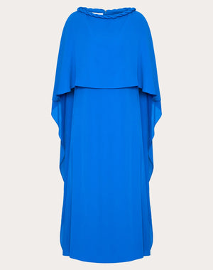 Abito Midi In Georgette Double 