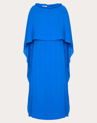 Abito Midi In Georgette Double