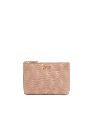 Pochette Valentino Garavani Quiltie 67 In Nappa Trapuntata