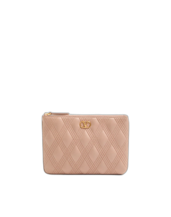 Pochette Valentino Garavani Quiltie 67 In Nappa Trapuntata