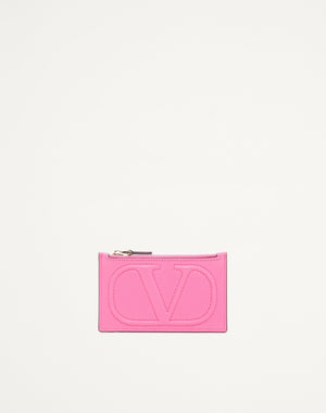 PORTACARTE CON ZIP VLOGO WALK IN NAPPA