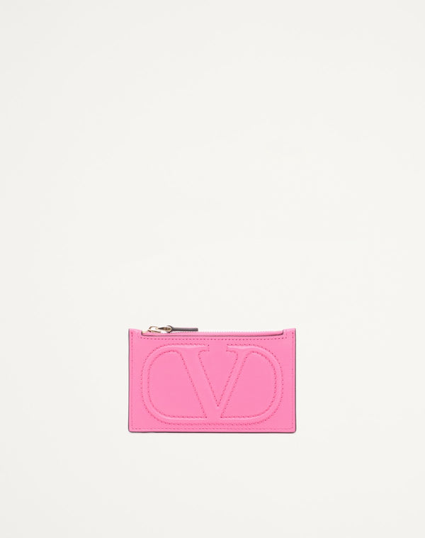 PORTACARTE CON ZIP VLOGO WALK IN NAPPA