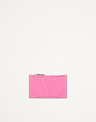 PORTACARTE CON ZIP VLOGO WALK IN NAPPA