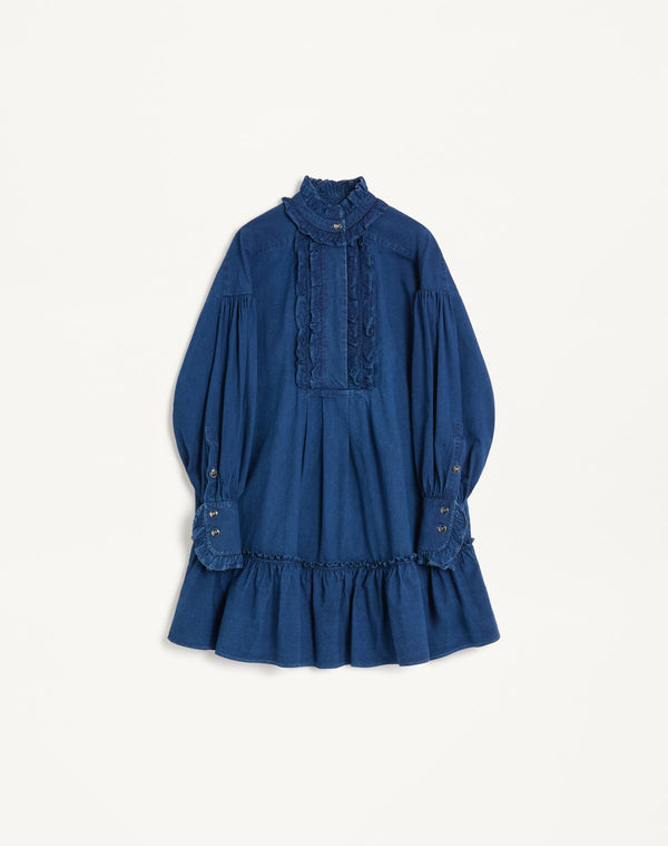 Abito In Denim Leggero 