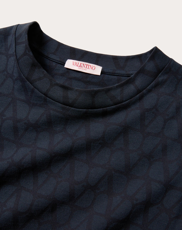 T-Shirt In Cotone Con Stampa Toile Iconographe