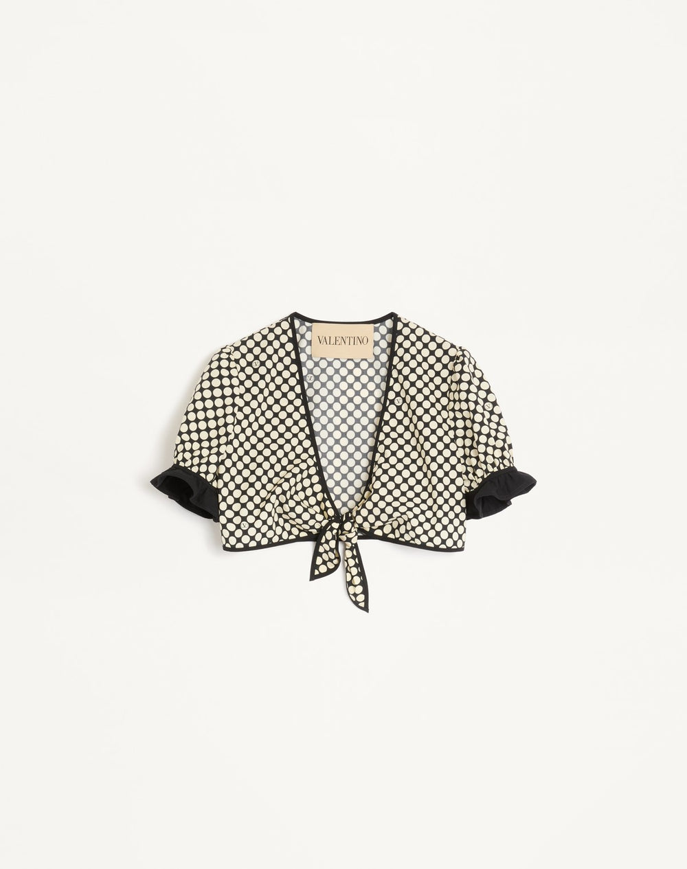 Top In Popeline Stampa Plus De Pois