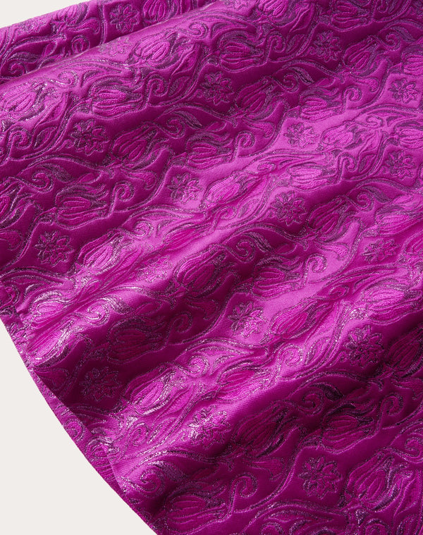 Gonna Midi In Broccato Metamorphos Tulips 