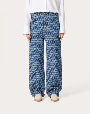 Pantaloni In Denim Toile Iconographe 