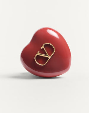 Orecchini Coeur Royal In Metallo E Smalto