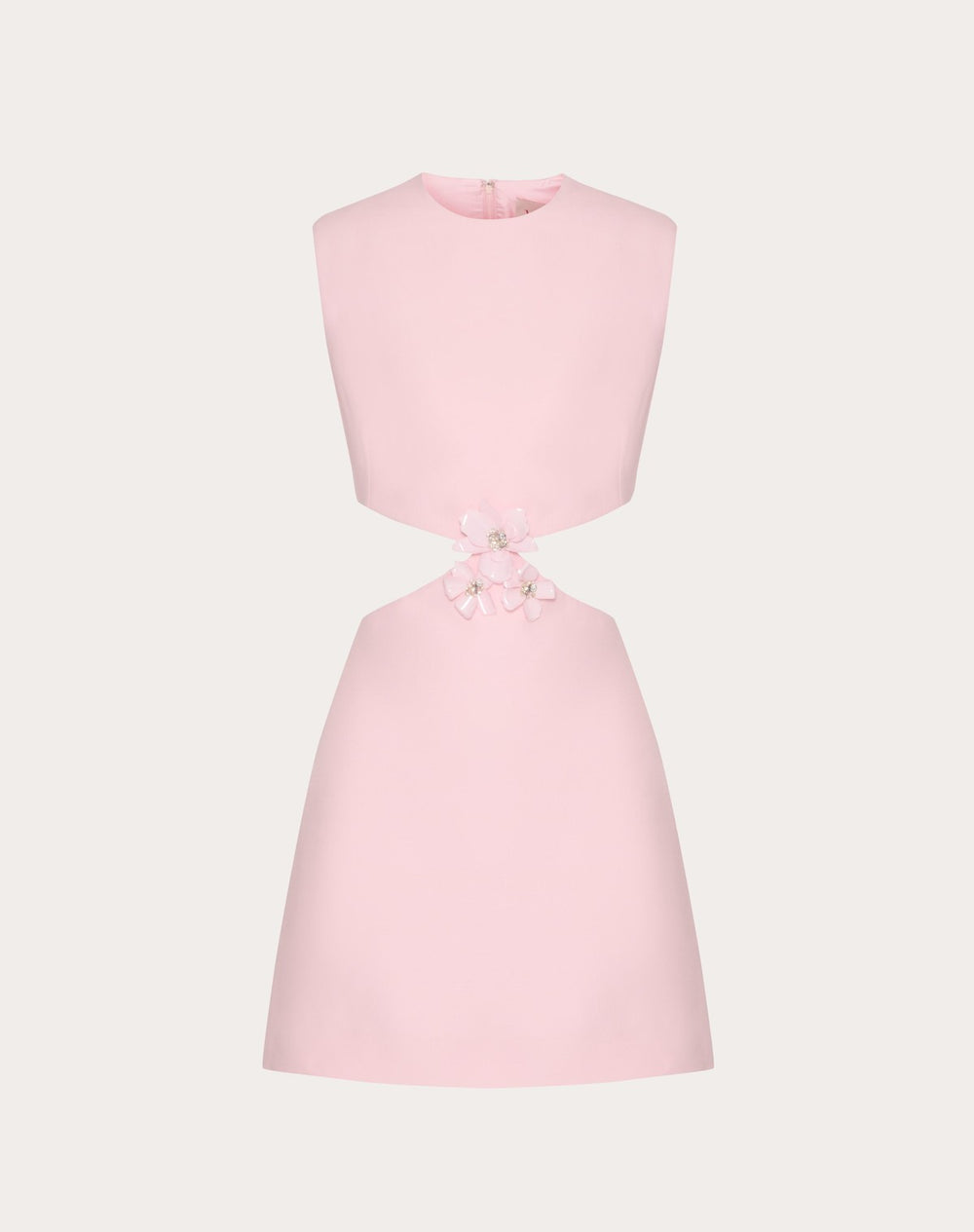 Abito In Crepe Couture Ricamato