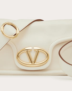 Borsa A Spalla Media Vlogo 1960 In Nappa