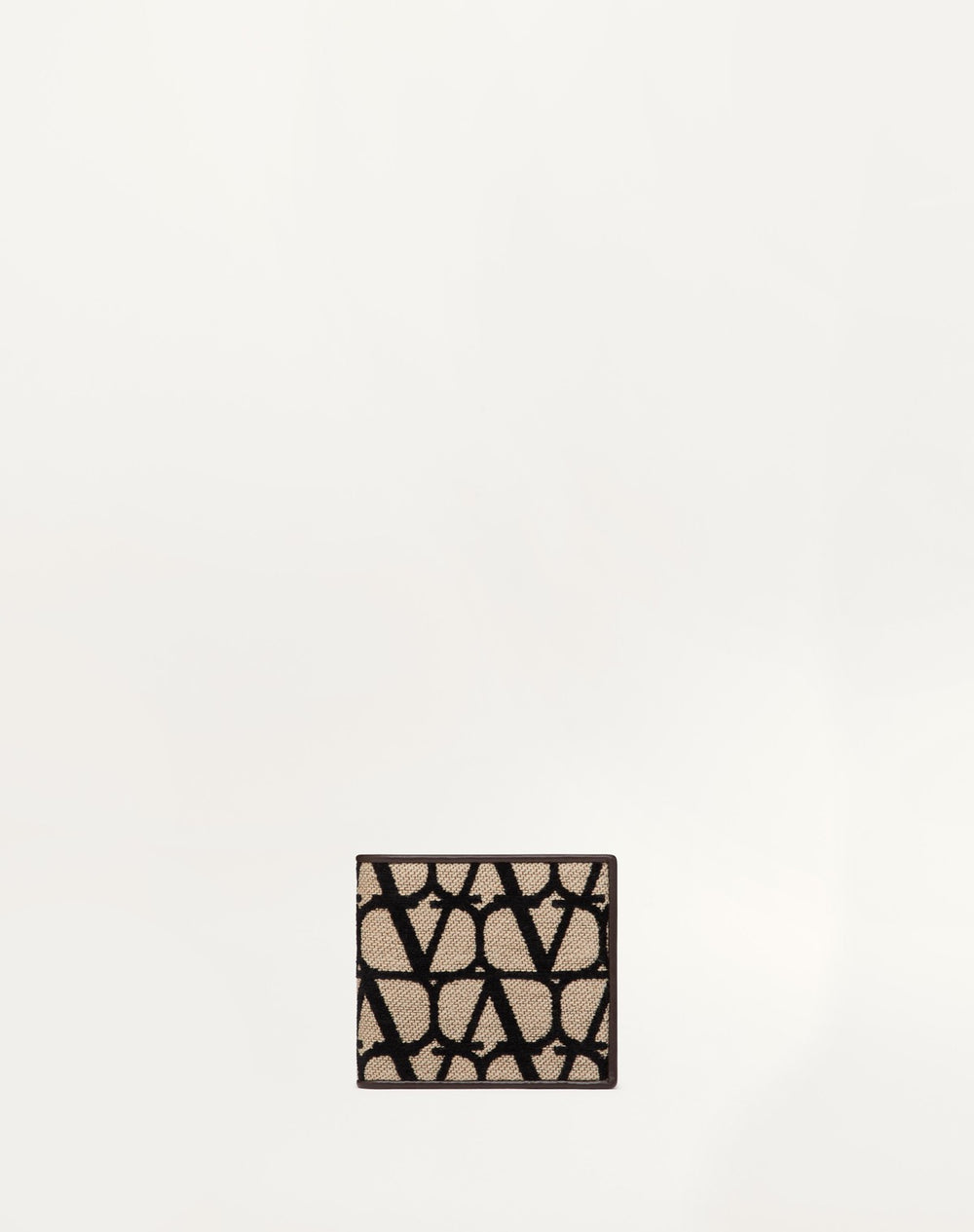 Portafoglio Toile Iconographe Con Dettagli In Pelle