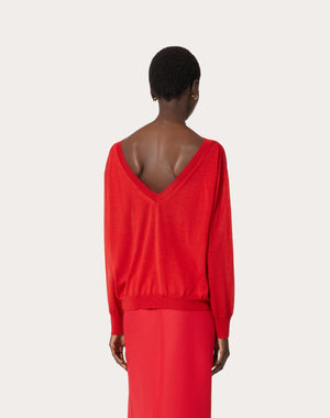 Maglia In Cashmere Seta 