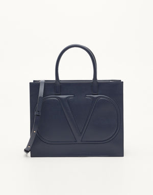 BORSA SHOPPING VLOGO WALK IN VITELLO