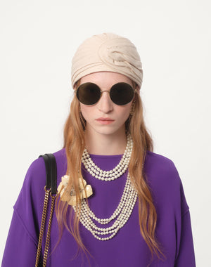 Abito In Cady Couture 