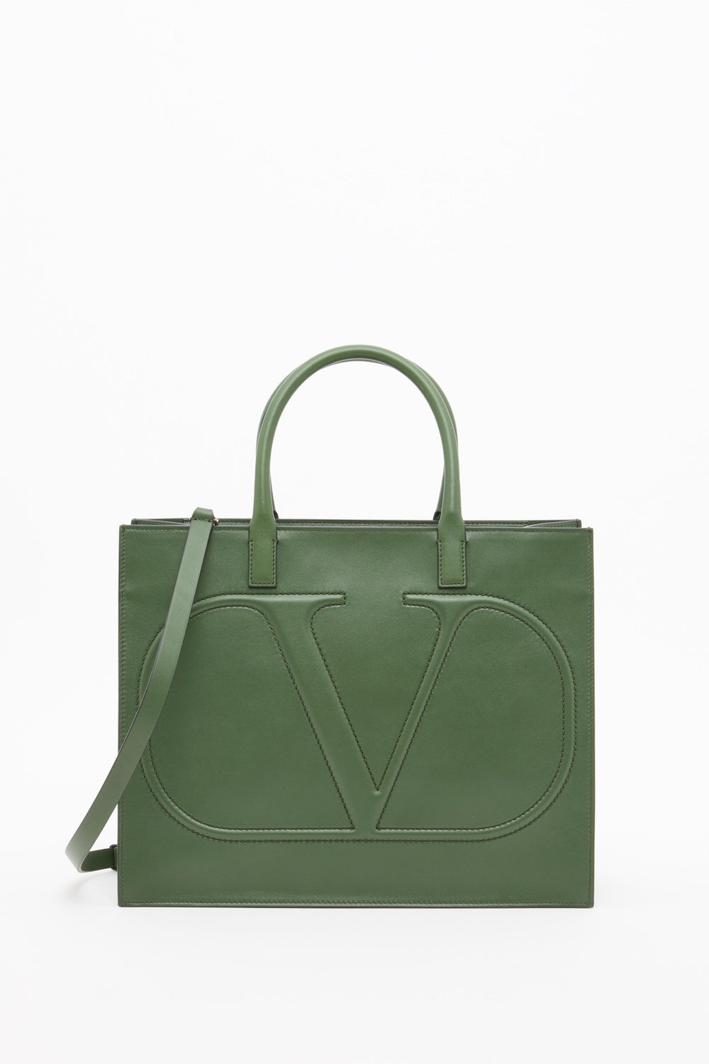 BORSA SHOPPING VLOGO WALK IN VITELLO