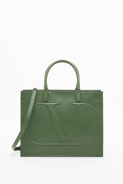 BORSA SHOPPING VLOGO WALK IN VITELLO