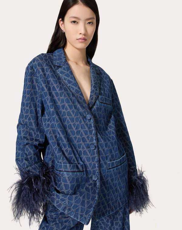 Camicia In Denim Toile Iconographe Medium Blue 