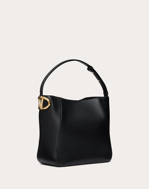 Borsa A Secchiello Vlogo Side In Vitello Nappato