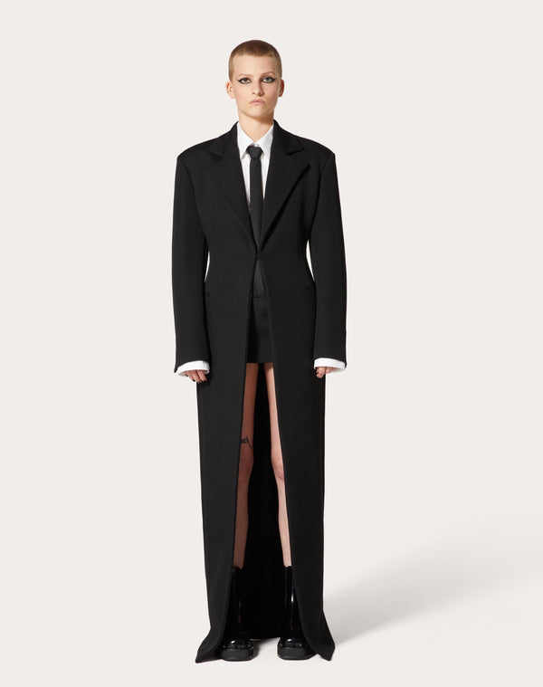 Cappotto In Tecno Wool 