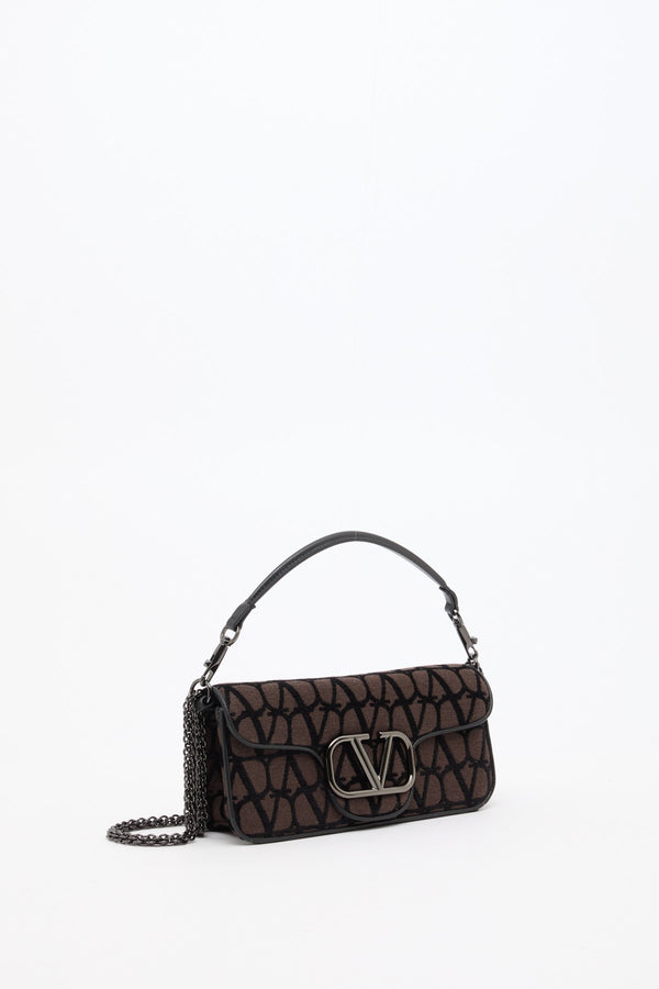 Borsa A Spalla Valentino Garavani Locò Toile Iconographe