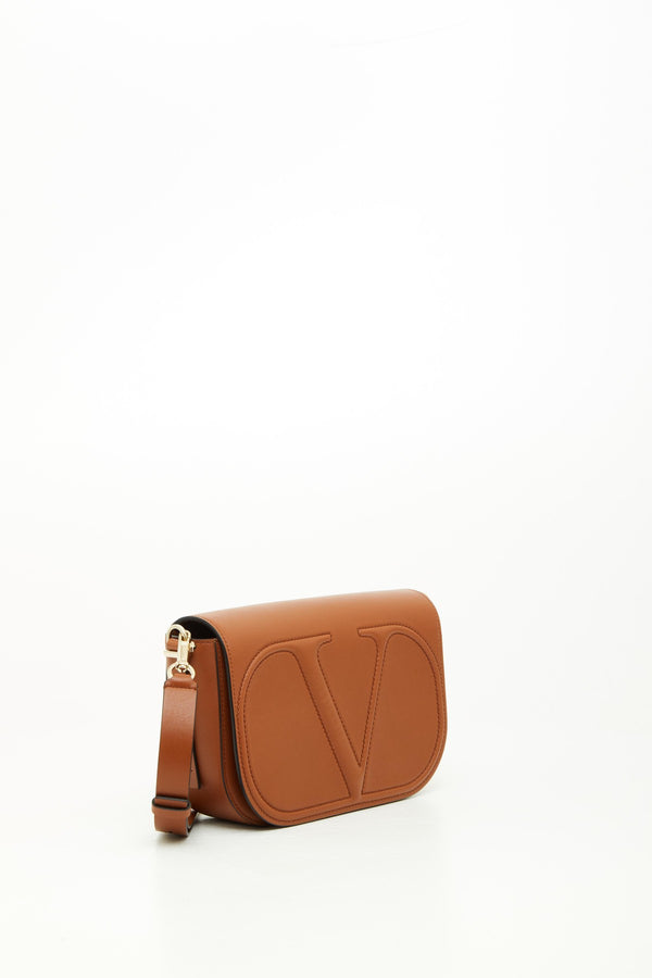 Borsa A Tracolla Vlogo Walk In Vitello