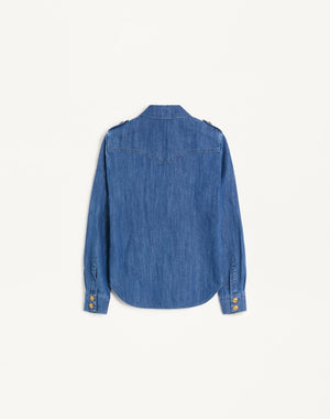 Camicia In Denim Leggero 