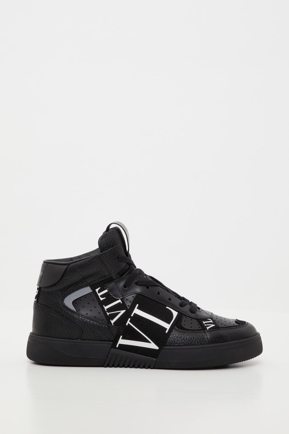 Sneaker Mid-Top Vl7N In Vitello E Nastri