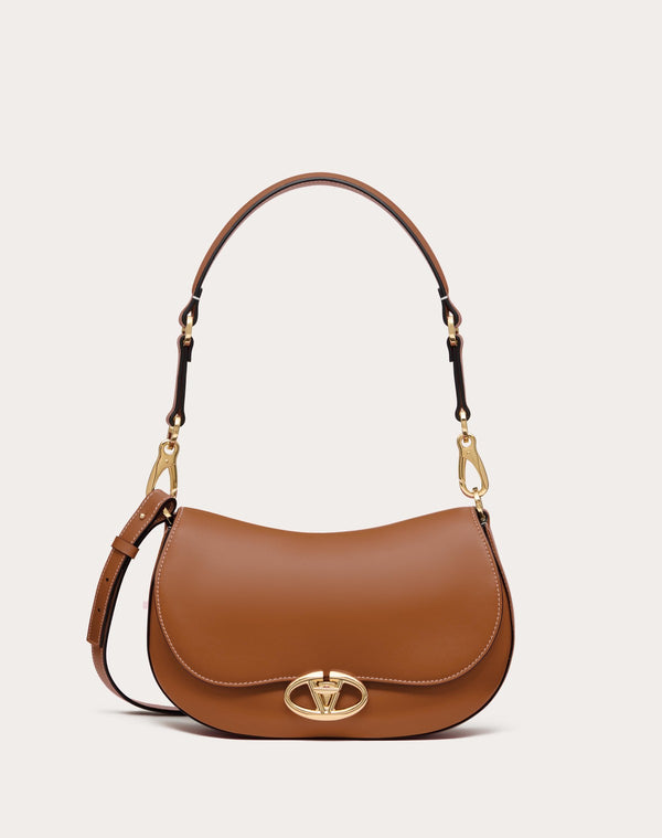 Borsa A Spalla Piccola Valentino Garavani Ohval In Vitello Nappato