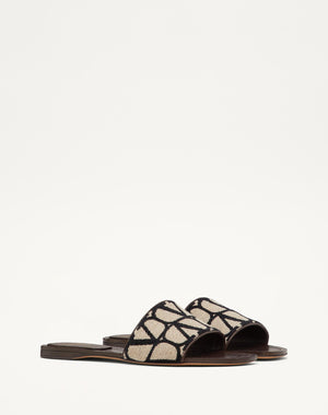 Sandalo Slide In Toile Iconographe 