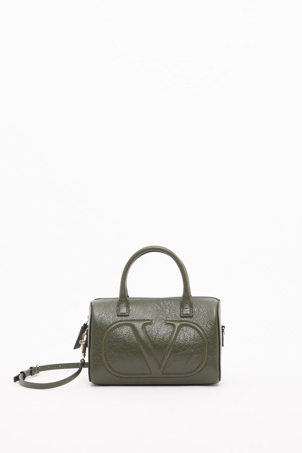 BORSA A MANO VLOGO WALK  IN NAPPA