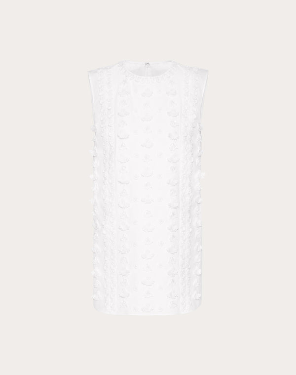 Top In Compact Popeline Ricamato