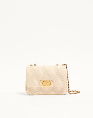 Borsa A Spalla Piccola Valentino Garavani Quiltie 67 In Nappa Trapuntata