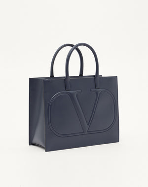BORSA SHOPPING VLOGO WALK IN VITELLO